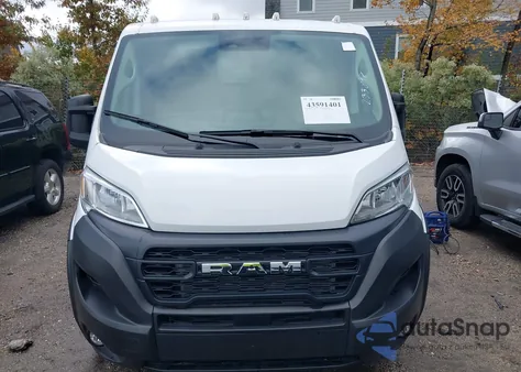 2024 Ram Promaster 3500 Tradesman Low Roof 136 Wb W/Pass Seat из США, поврежденный, VIN 3C6MRVWG4RE154800